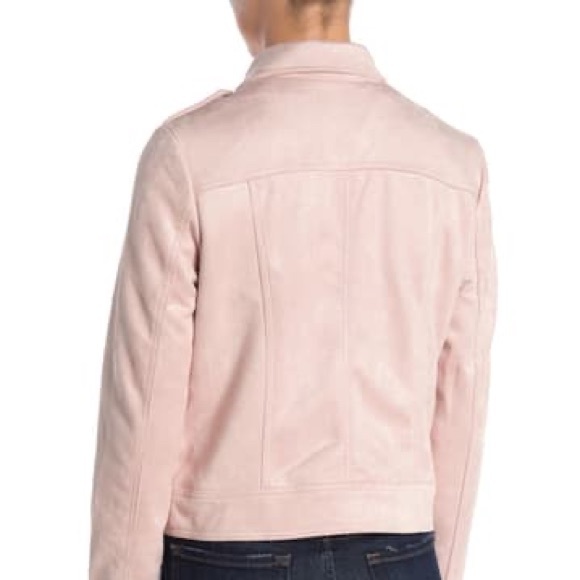 NWT PHILOSOPHY FAUX SUEDE MOTO JACKET - Picture 3 of 9